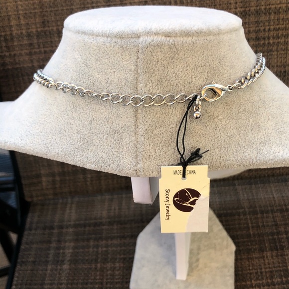 Silver & Blue Necklace - Picture 7 of 11